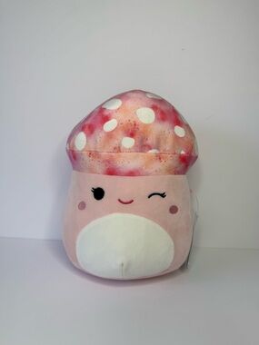 Squishmallow Molly The Pink Mushroom 9” NWT Soft Plush Toy